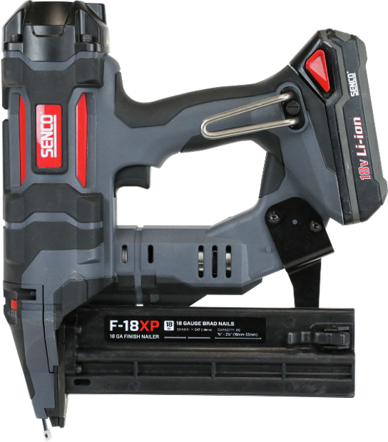 Senco Dyckertpistol Fusion F-18XP 1,2mm 0° 15-55mm med batteri & laddare