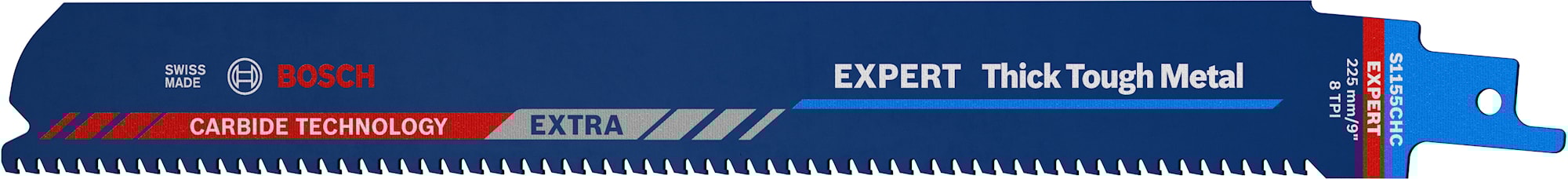 Bosch Tigersavklinge Expert 'Tyk Tough Metal' S 1155 CHC, 3 stk