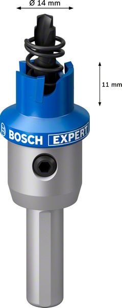 Bosch Hole Saw Expert Sheet Metal 18x5mm
