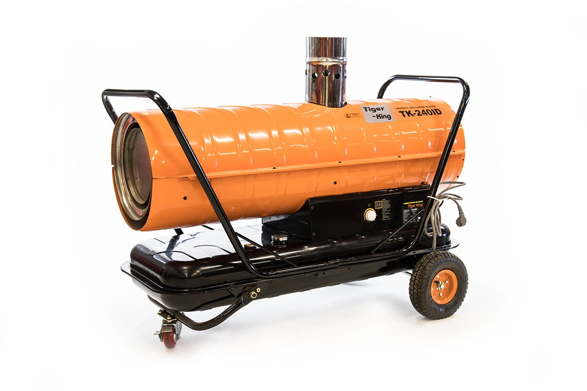 Tiger King Dieselkanon med skorsten TK-240ID