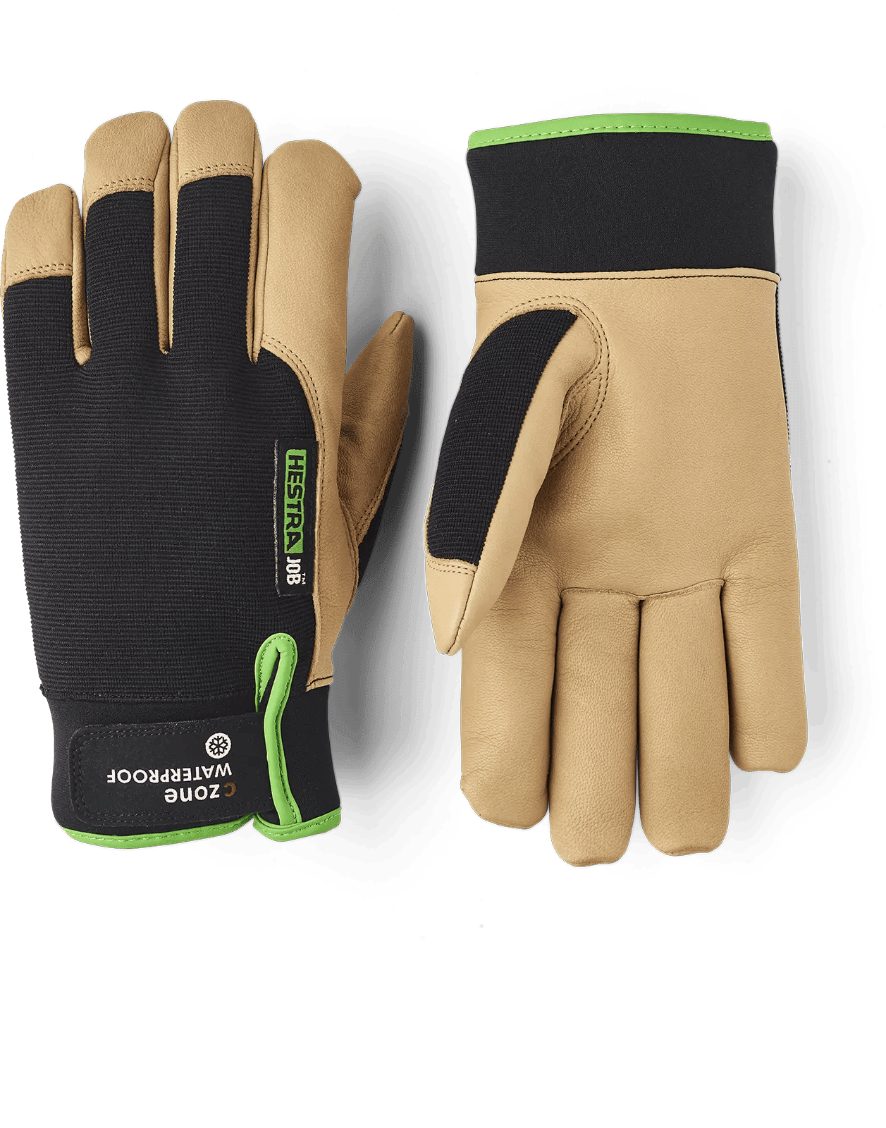 HestraPro Kobolt Winter CZone Flex Arbetshandske - Tan - 6 - 6