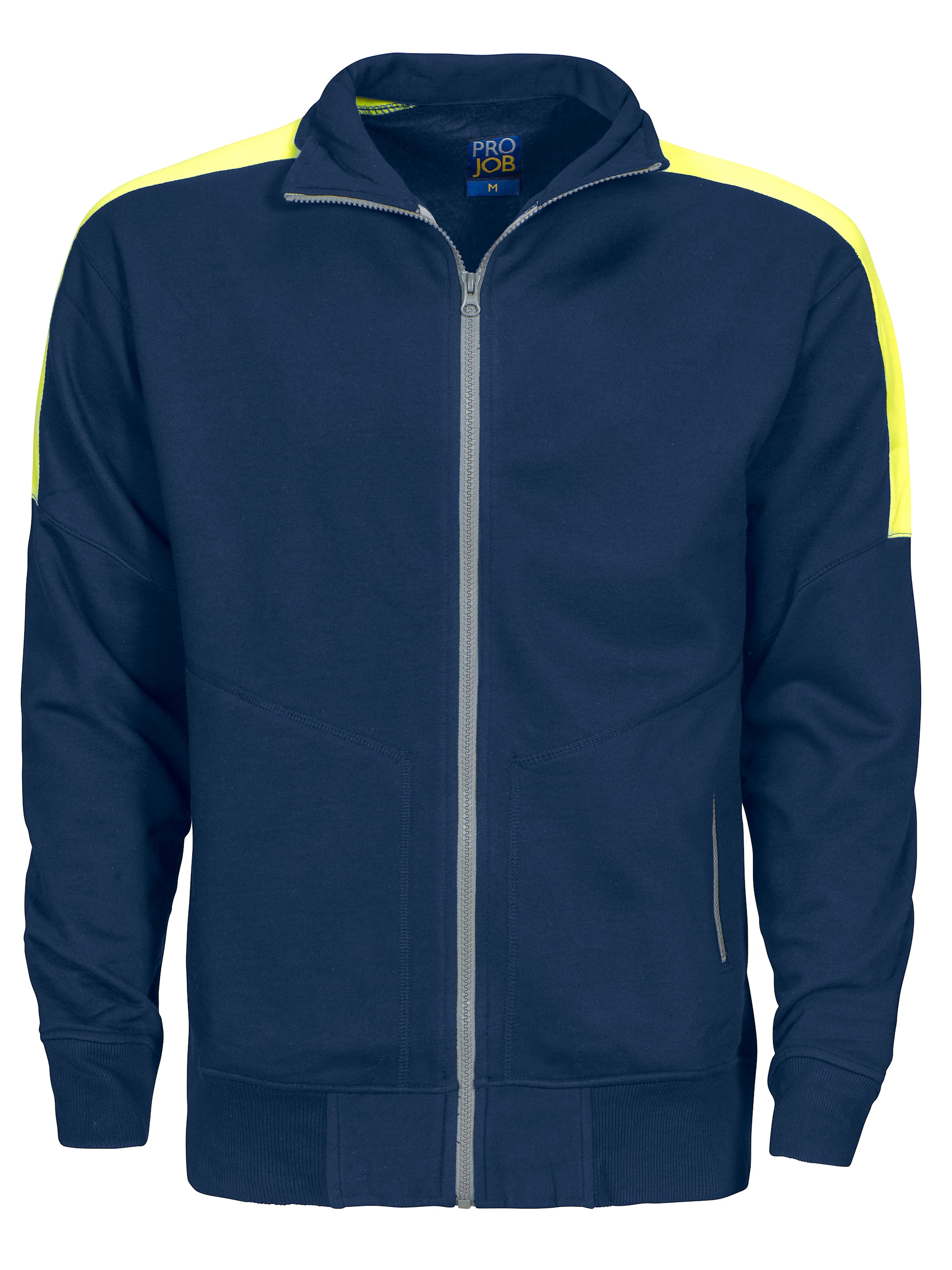 ProJob 2123 Collegepaita - Yellow/Navy - XL