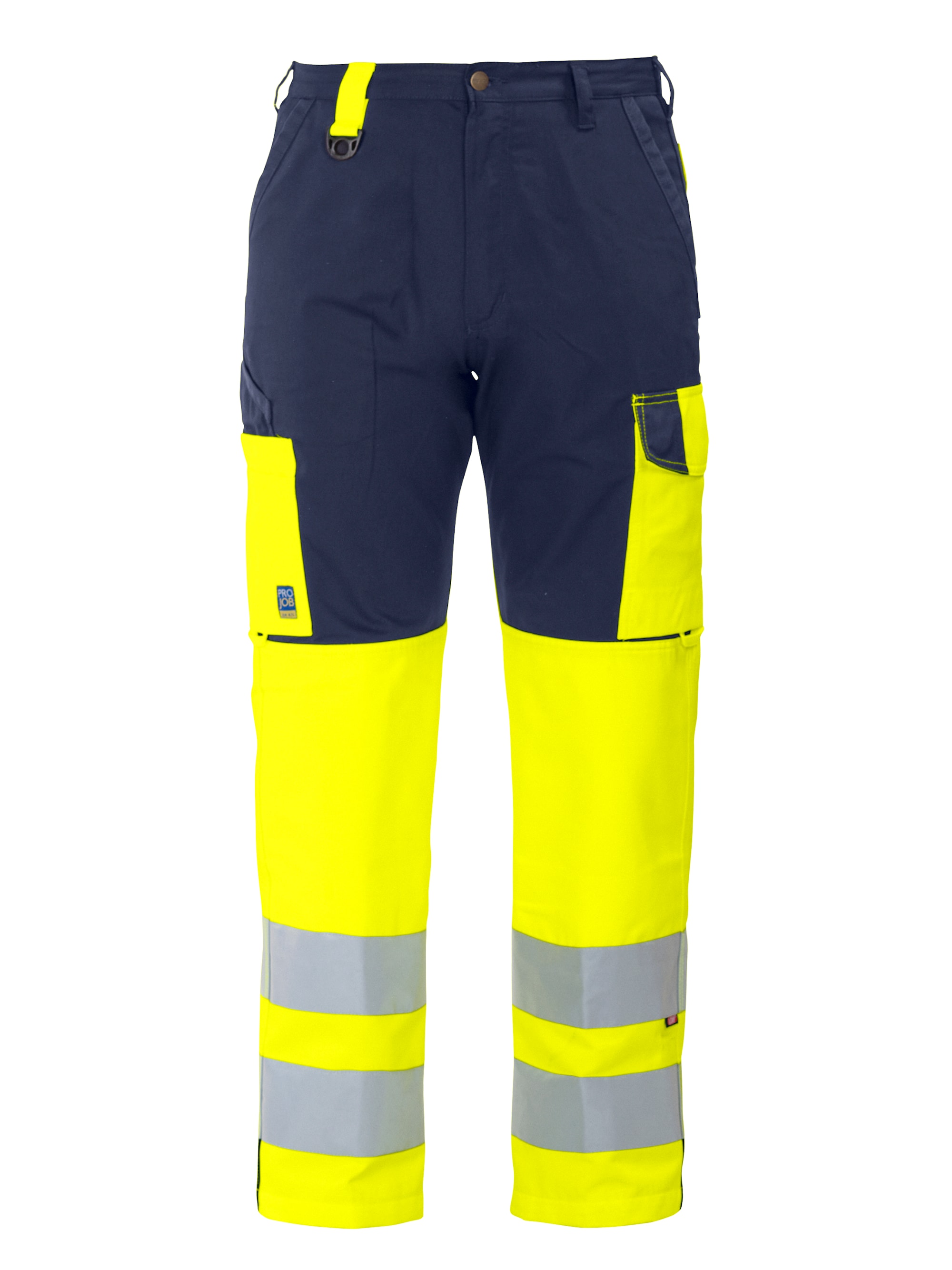 ProJob 6501 Servicebukse En Iso 20471 Kl 2 - Yellow/Navy - D108