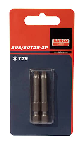 Bahco Bits 59S 1/4'' Torx 50mm T40