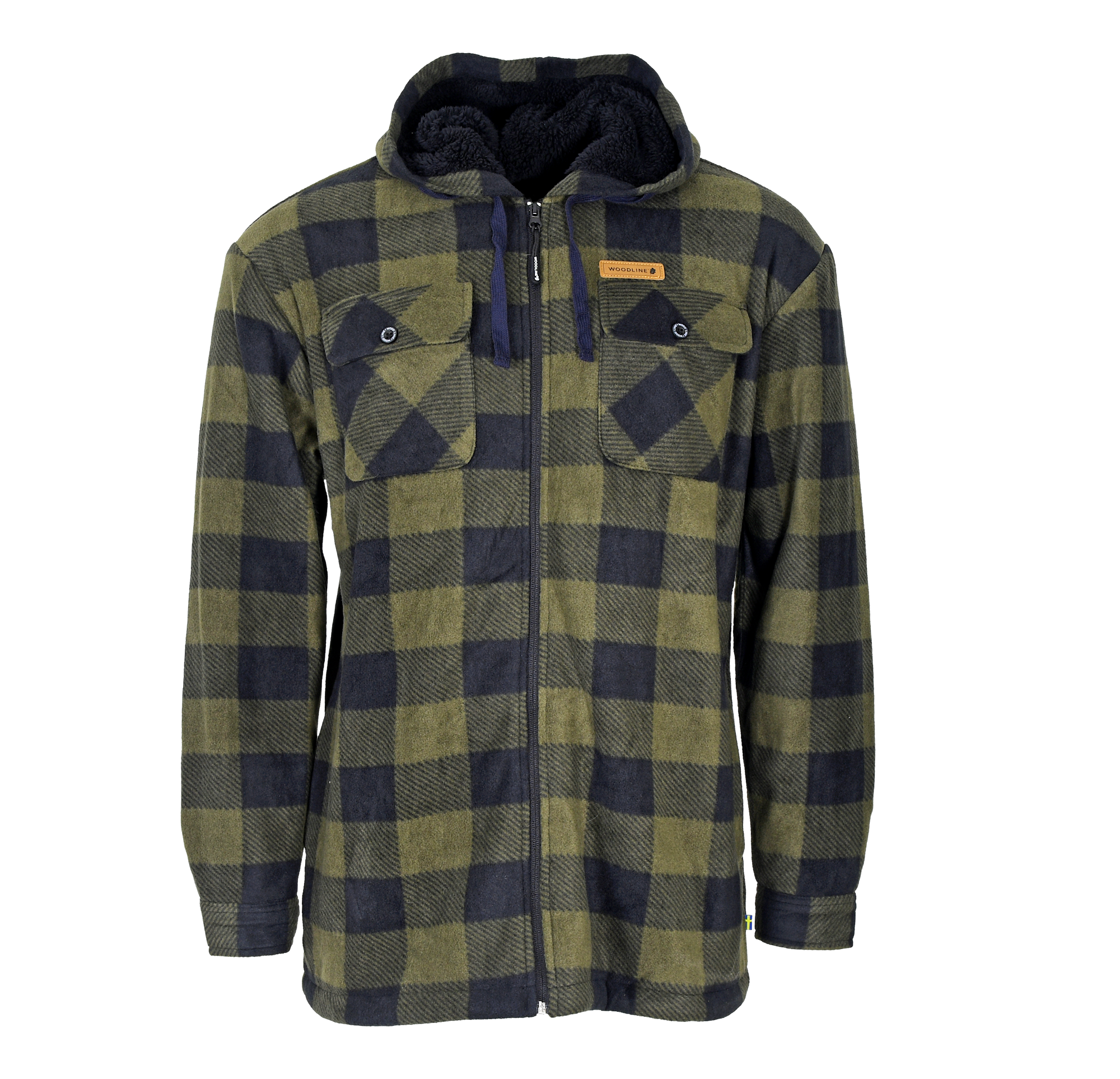 Woodline Fleecetakki Canada Vihreä 3XL