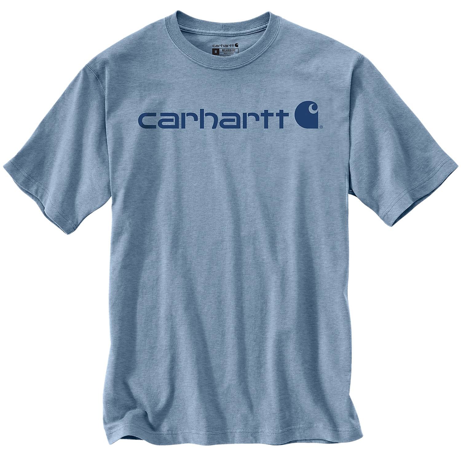 Carhartt Core Logo t-shirt blue M