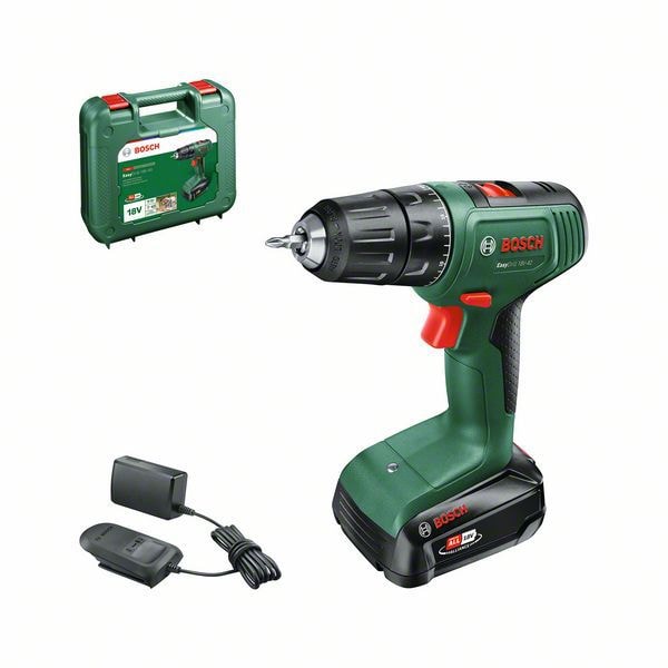 Bosch DIY Akkuporakone 18V-40, 1x2,0Ah akku ja laturi