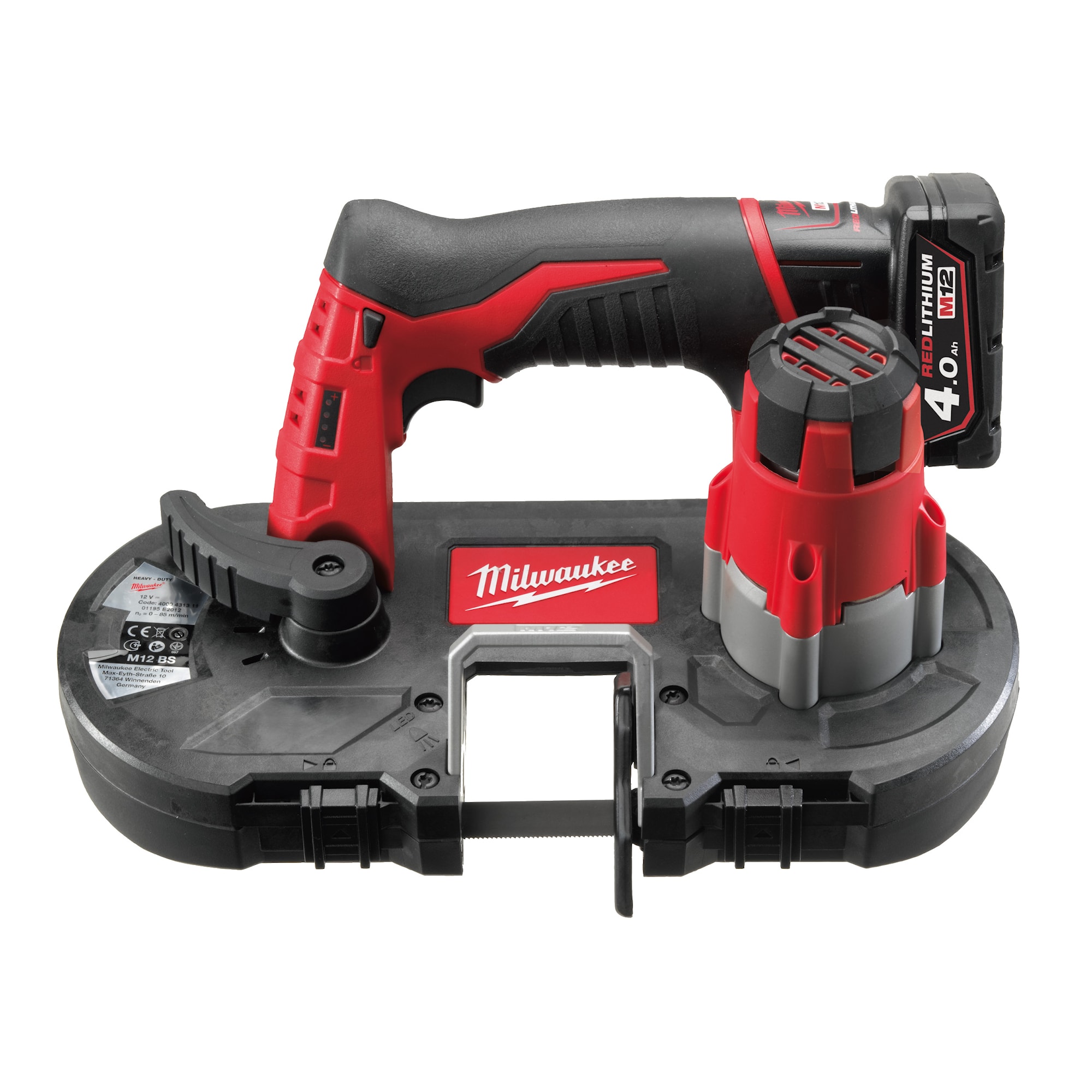 Milwaukee M12 BS-402C Bandsåg batteridriven
