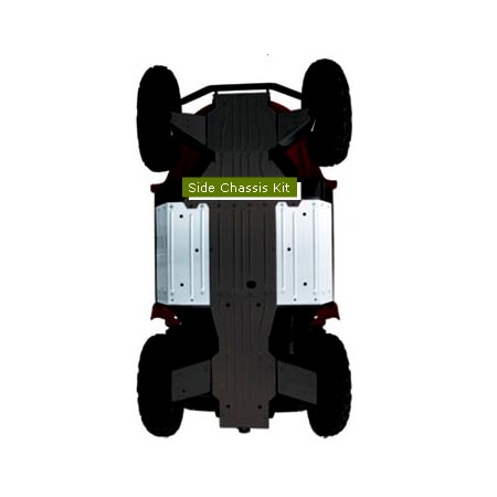 Warn Hasplåt Sido Polaris Ranger 900