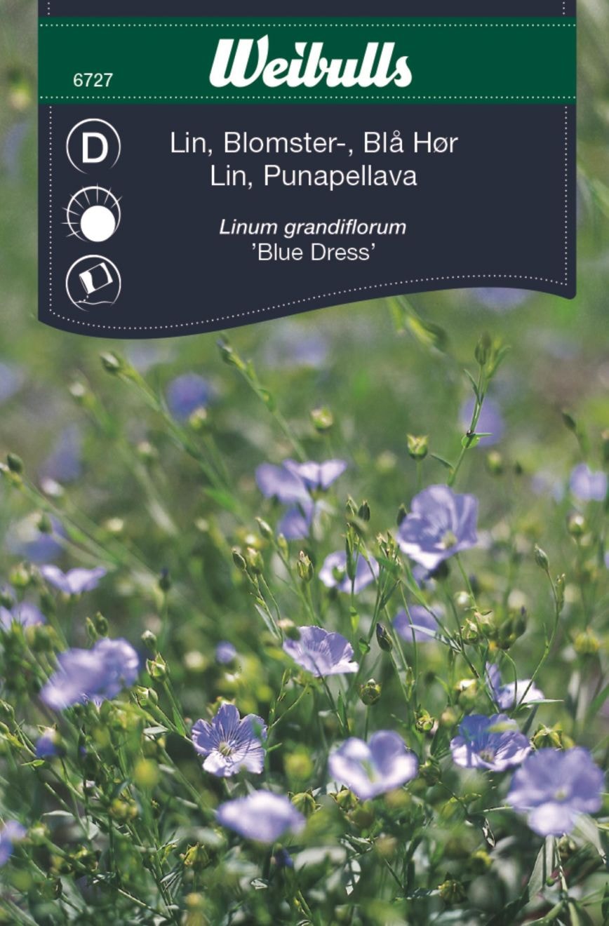 Weibulls Pellava siniset kukat