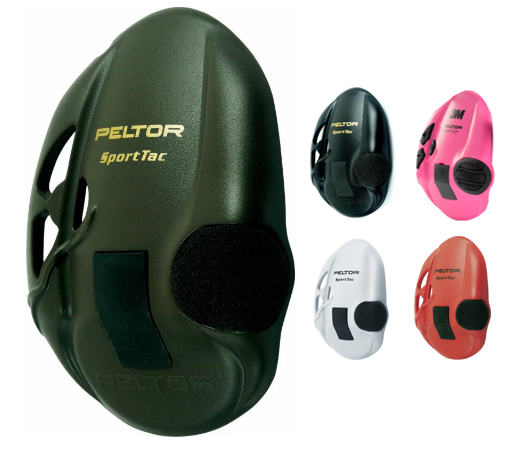 Peltor Sporttac Kåpskal Svart