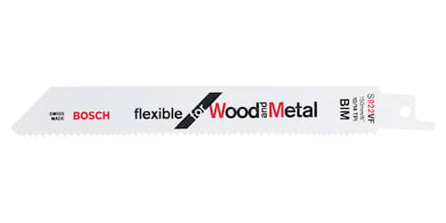 Bosch Bajonetsavklinge S 922 VF Flexible for Wood and Metal