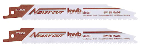 KWB Sagblad til bajonettsag, Easy-Cut, metall, 2 stk.