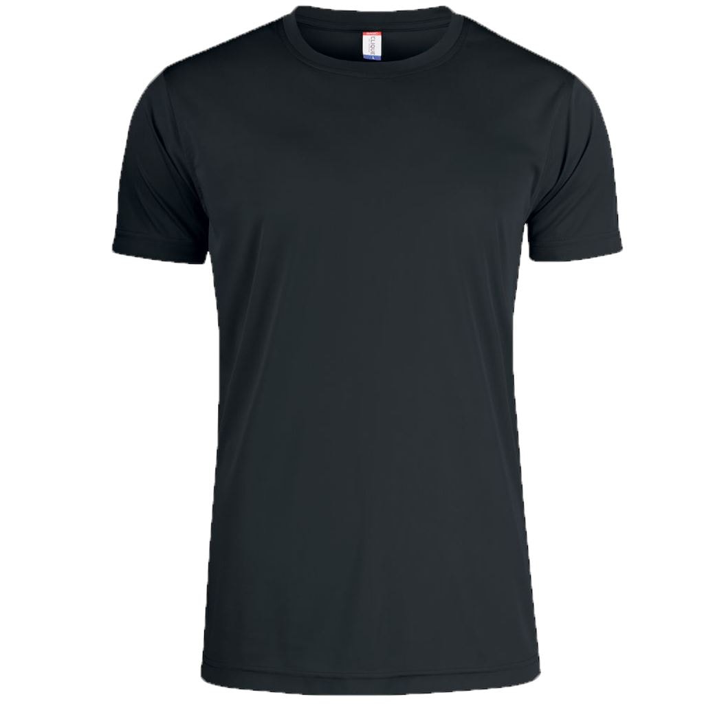 Clique T-shirt Funktion Svart - XL