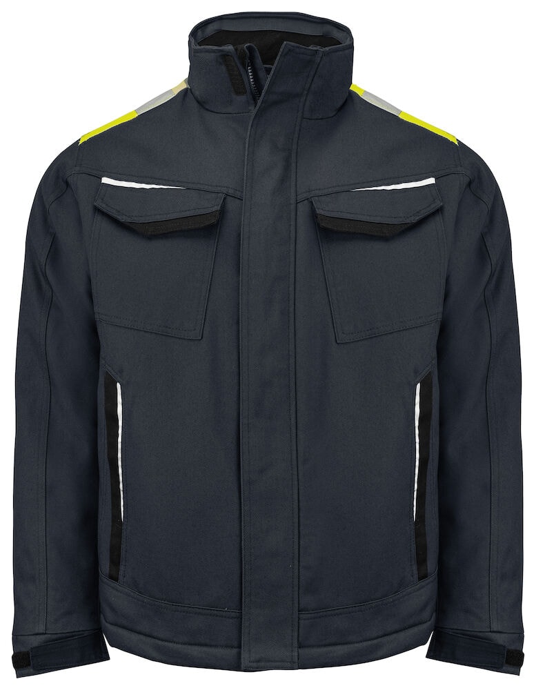 ProJob 5438 Toppatakki - Black/Yellow - 4XL