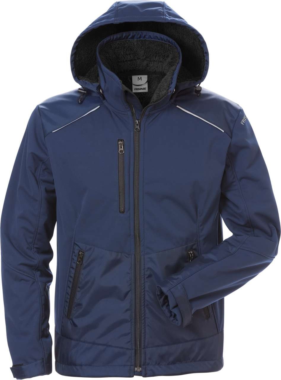 Fristads Softshell vinterjakke 4060 CFJ Svart / Grå XL