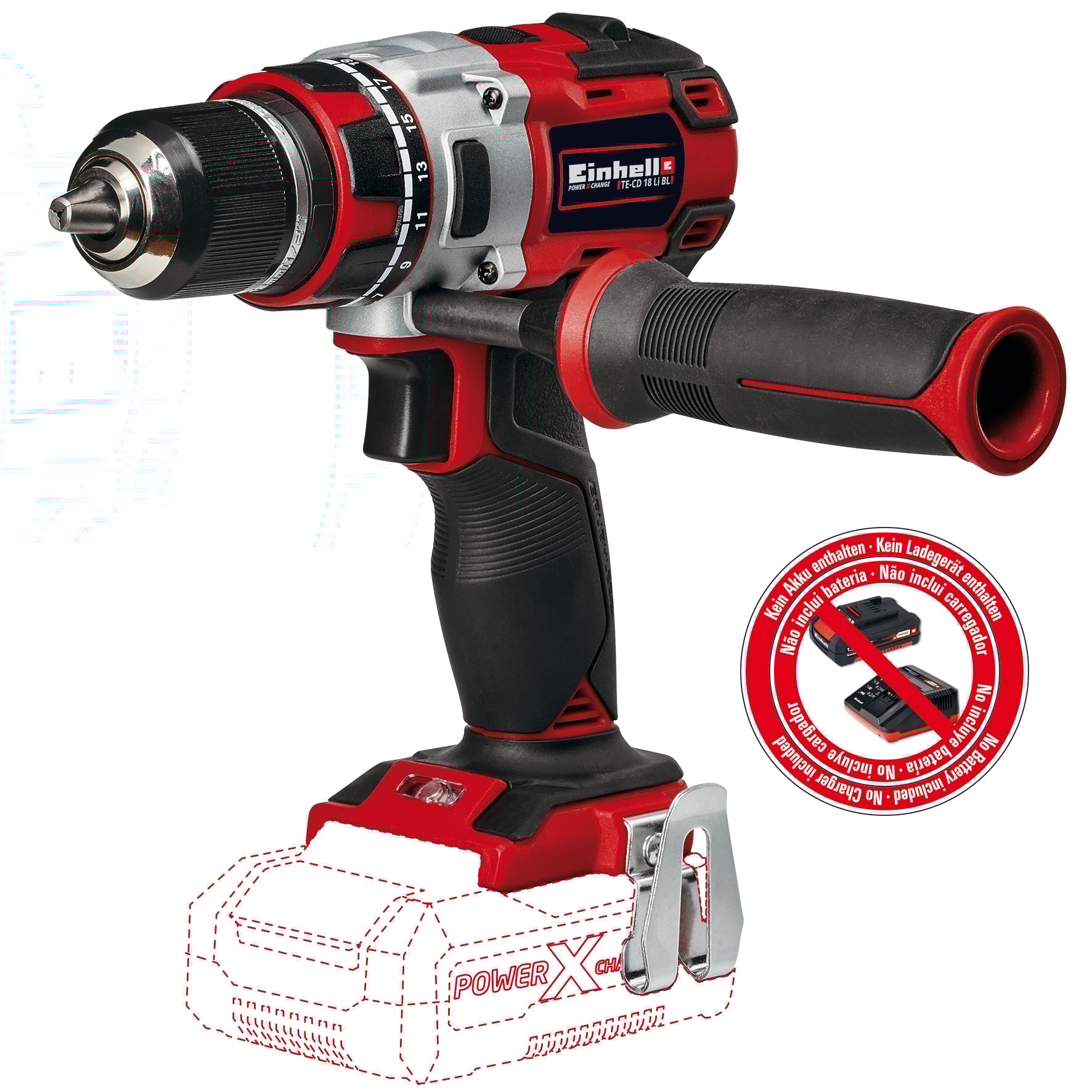 Einhell TE-CD 18 Li-Solo BL Skruvdragare