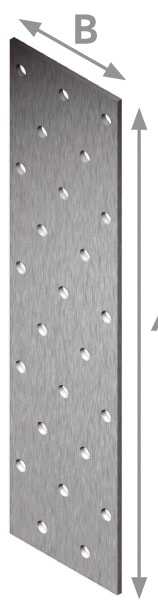 Arvid Nilsson Hålplatta 100x400x2mm FZV