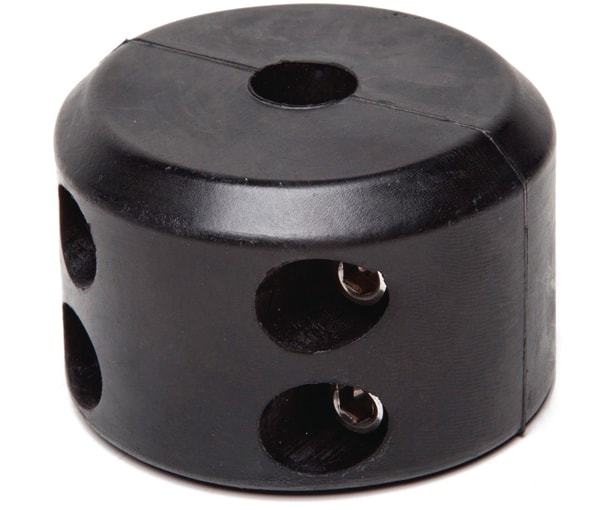 Warrior Winches Vajerstopp i gummi, avtagbar