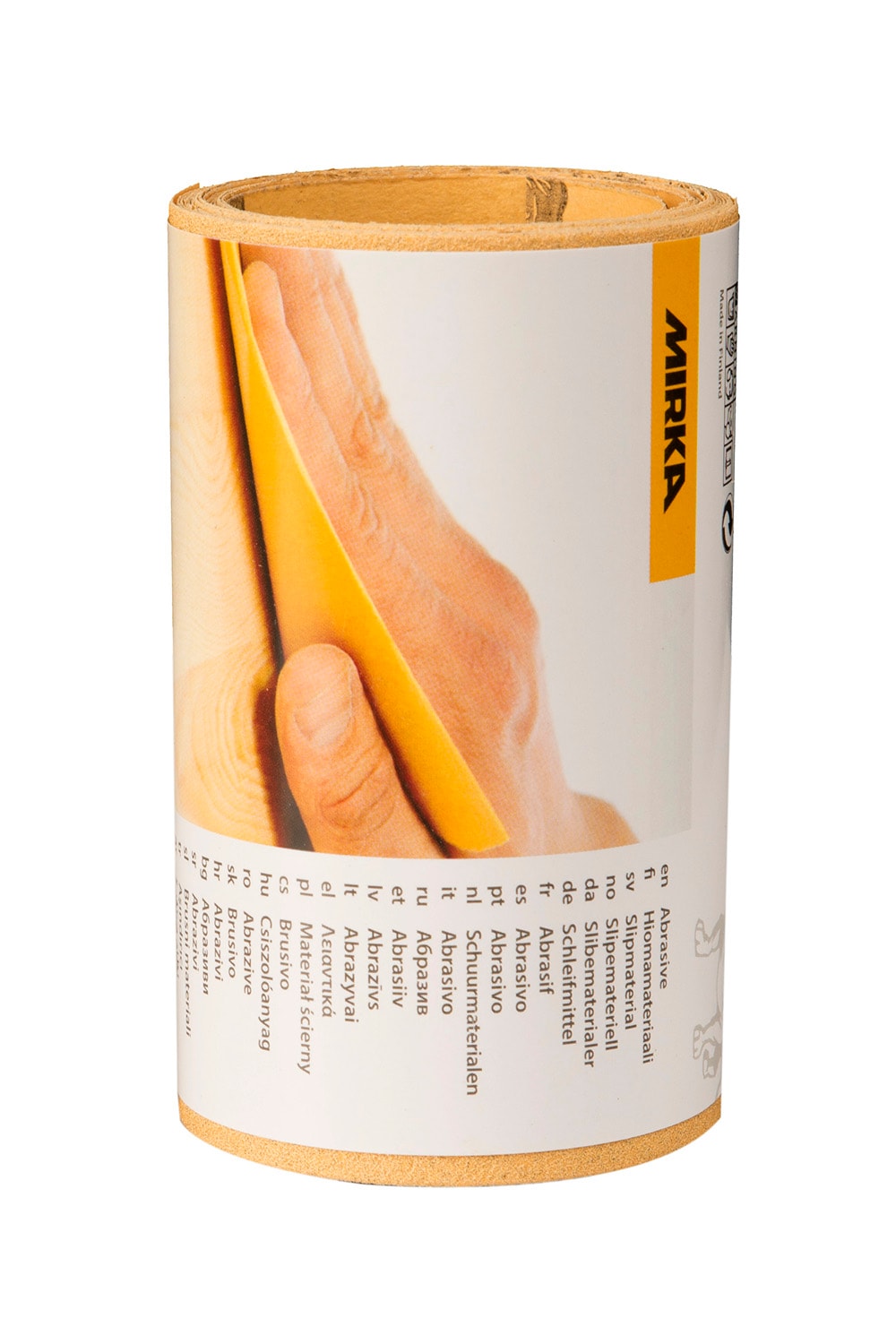 Mirka Slippappersrulle Gold Proflex 100mmx50m P240