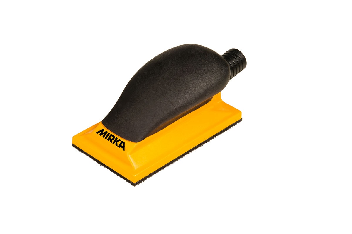 Mirka Handslipstöd 70x125mm Gul Grip 13H