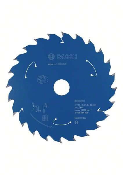 Bosch Sägeblatt Expert for Wood 140x1,8/1,3x20mm 24Z