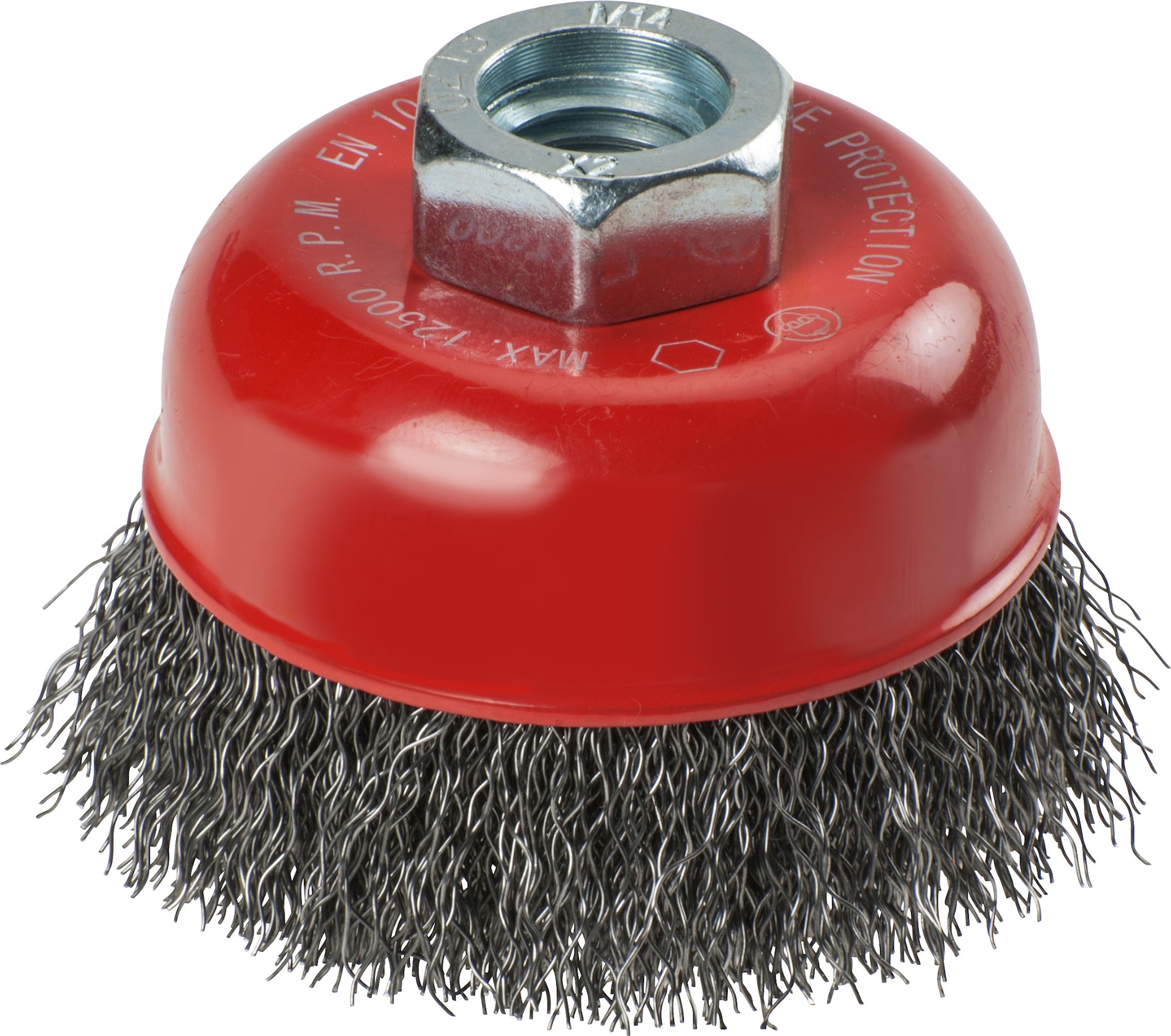 KWB AGGRESSO-FLEX® koppbørste, ståltråd, Ø 0,35 mm, ø 60 mm