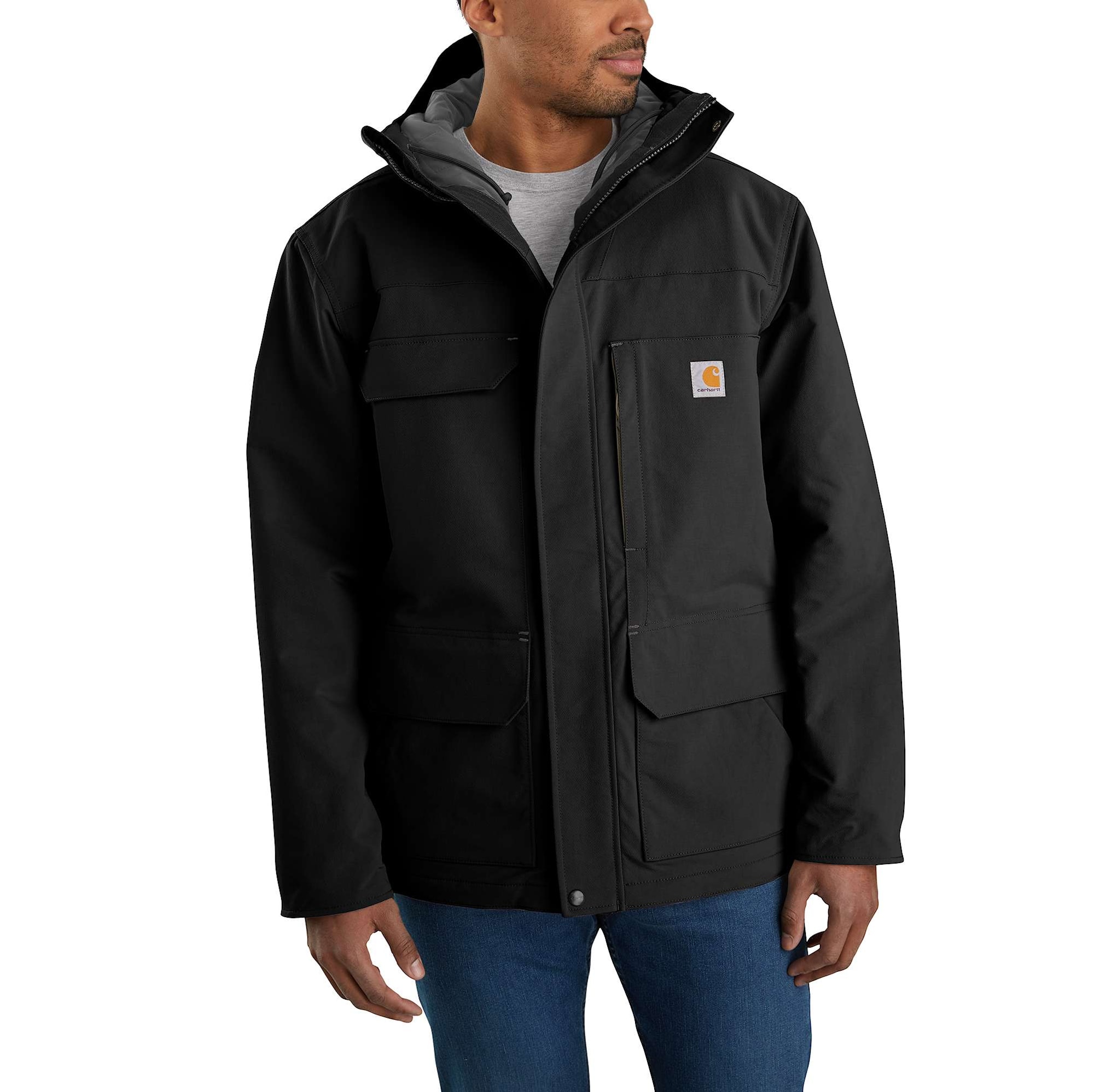 Carhartt Super Dux Bonded Chore Jacka Herr Black L