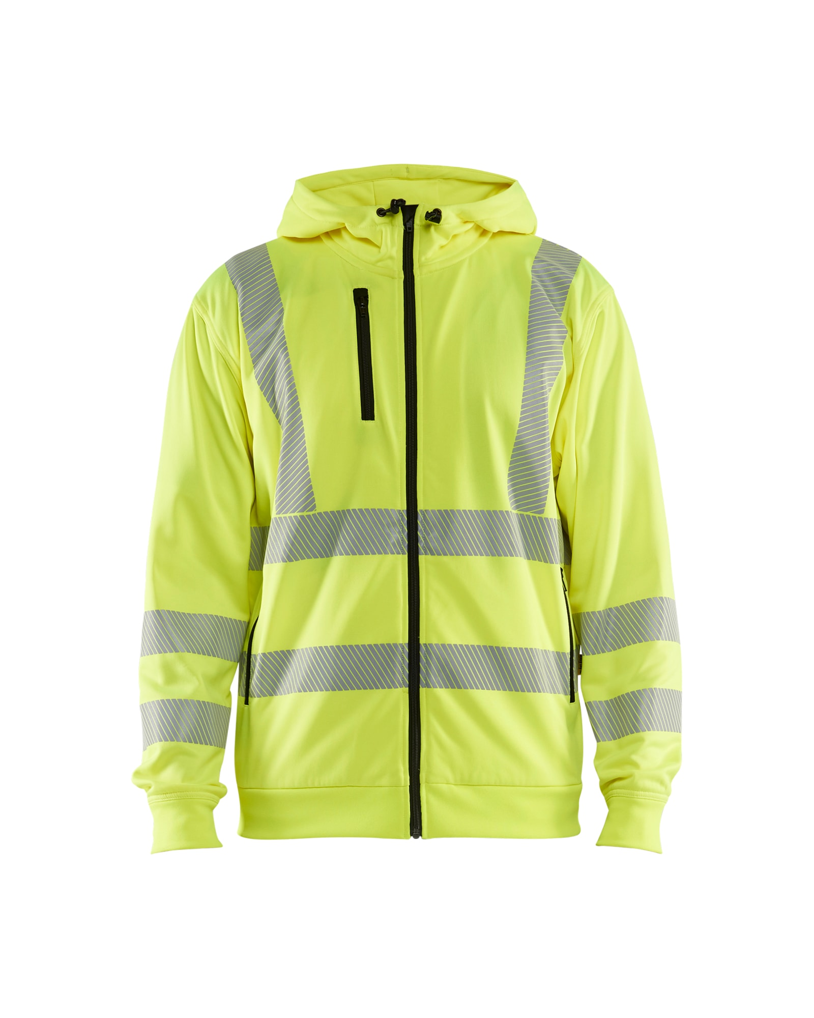 Blåkläder High Vis Kapuzensweater mit Reißverschluss High Vis Rot - XXXL