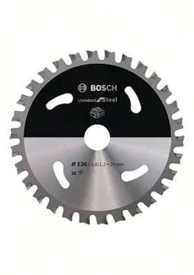 Bosch Sågklinga Standard for Steel 136×1,6/1,2×20mm 30T