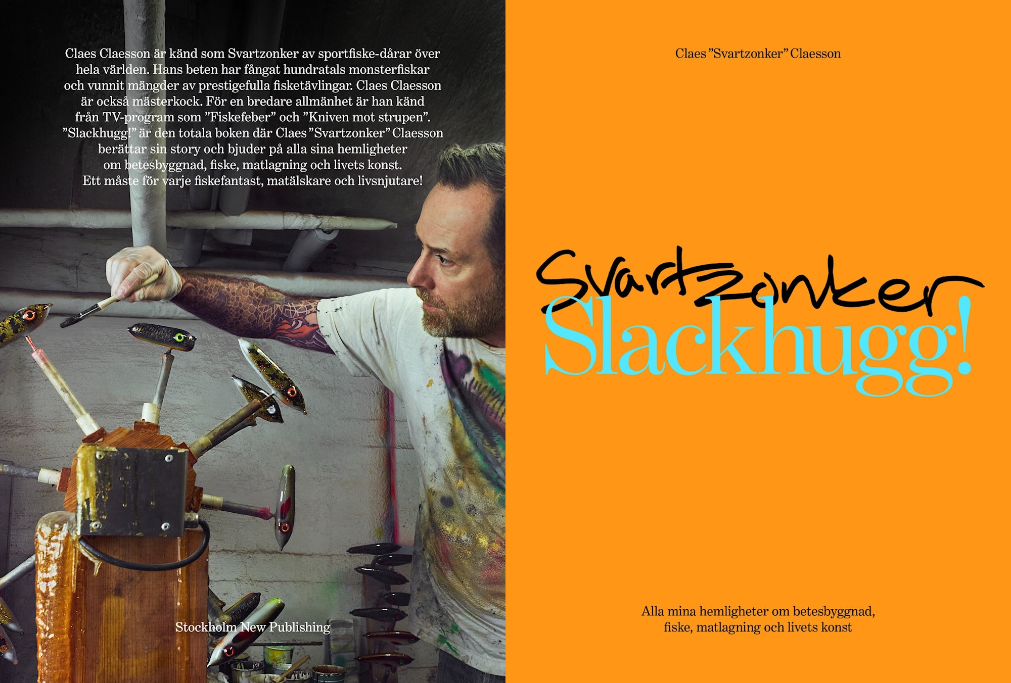 Boken Slackhugg! Av Claes "Svartzonker" Claesson