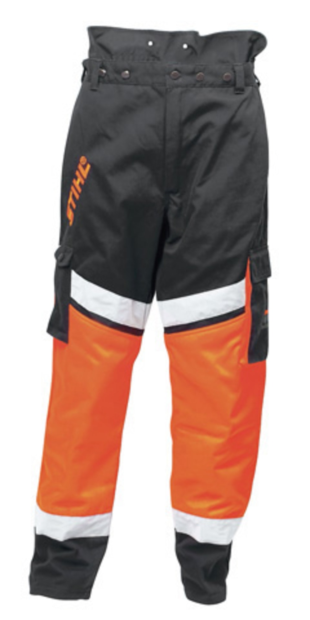 Stihl Basic Raivaushousut/ Työhousut - 48 - Oranssi/ Musta