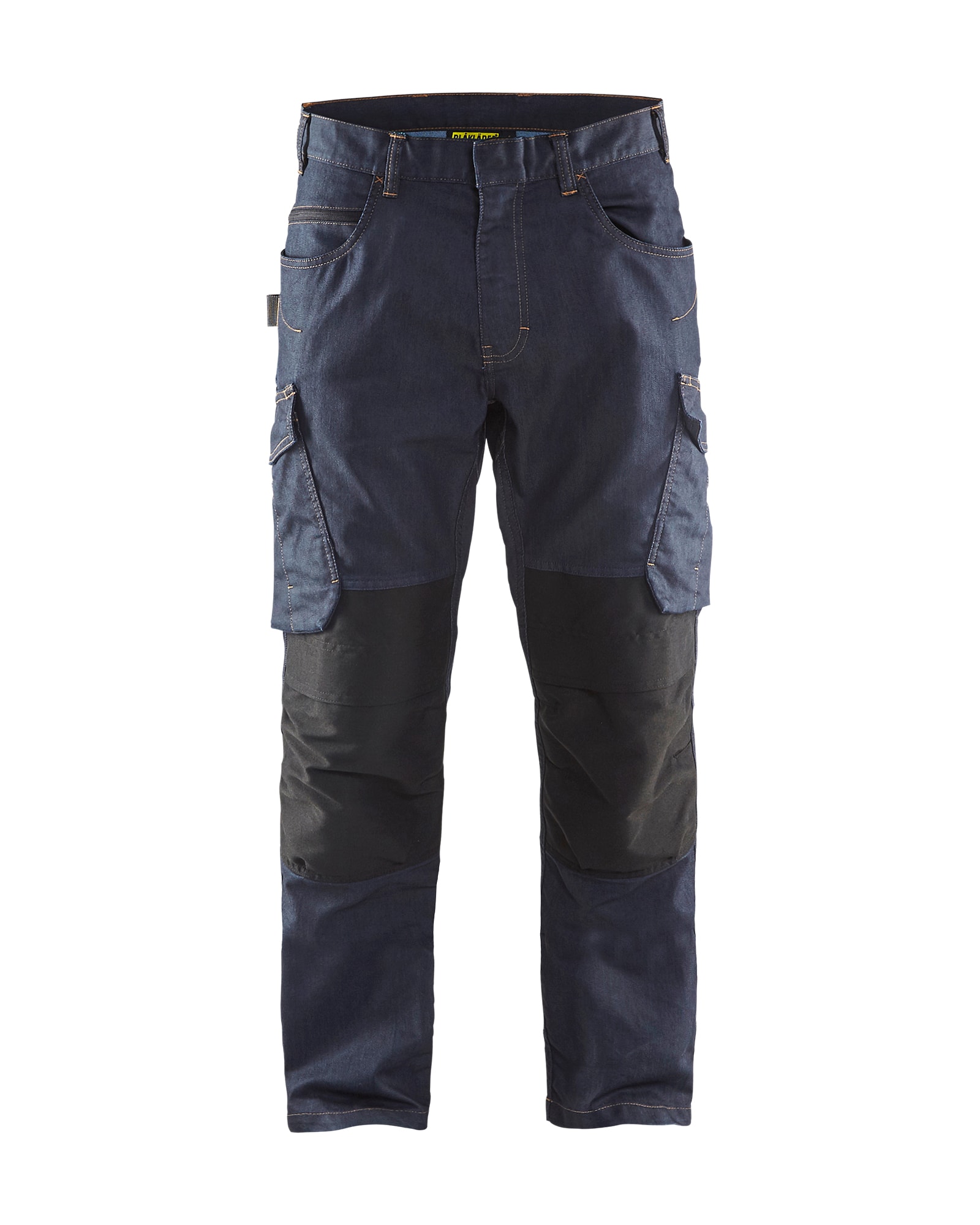 Blåkläder Service Arbeitshose Denim Stretch Marineblau/Schwarz - D96
