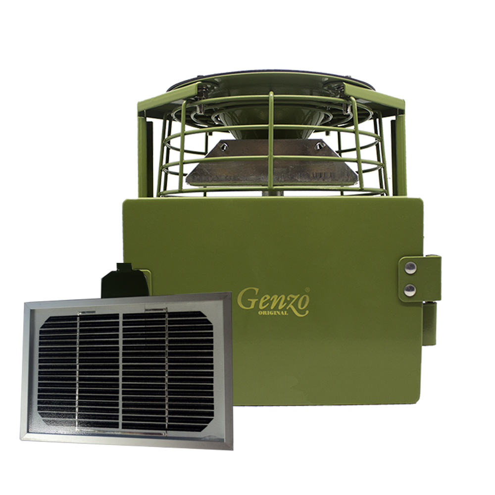 Genzo Solid Fôrsprøyter med solcelle