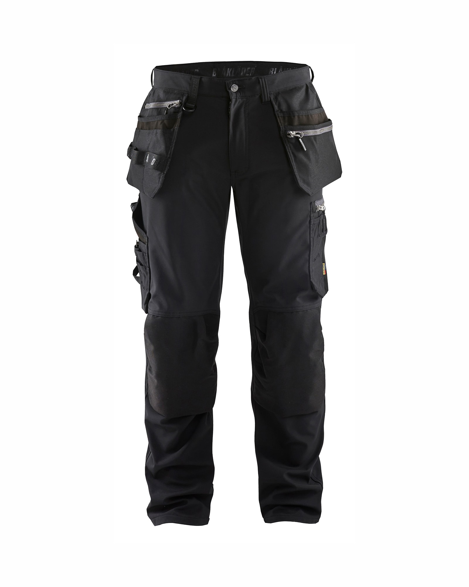 Blåkläder 1805-2513 Hantverksbyxa Softshell Svart C64
