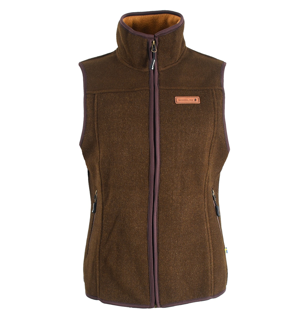 Woodline Bolmen Fleeceliivi Naiset Ruskea 44