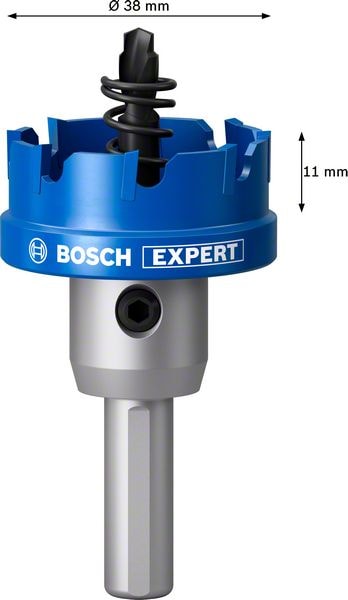 Bosch Hulsav Expert Sheet Metal med integreret gevind