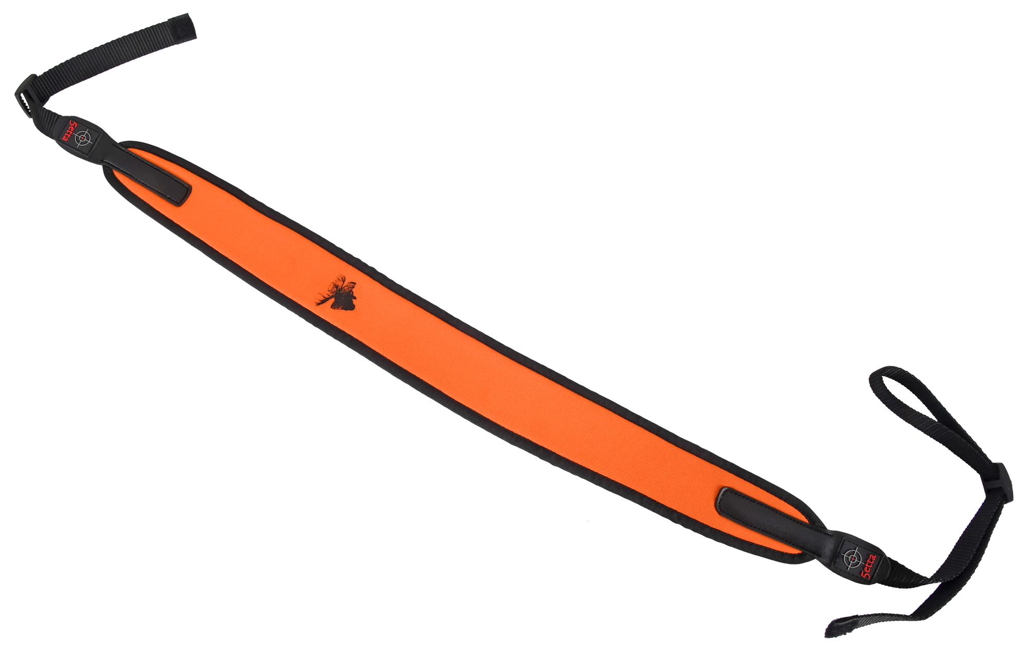 5etta Vapenrem Älg Neopren Orange