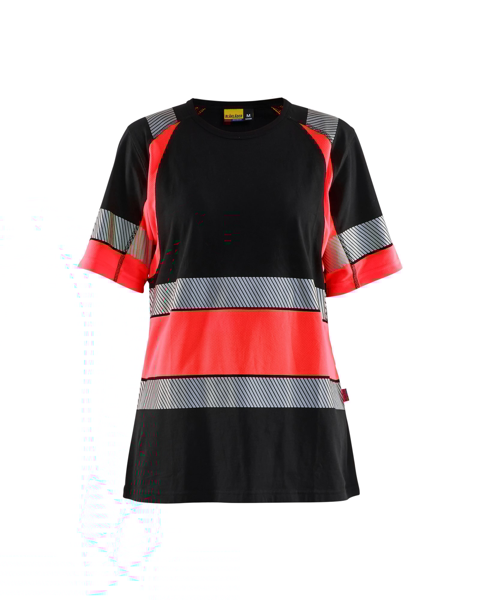 Blåkläder Damen High Vis T-Shirt Marineblau/Orange - M