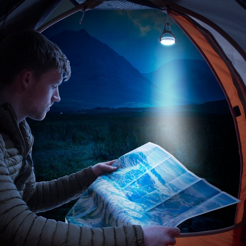 Radiant® Micro-lommelygte, genopladelig, RGB-LED
