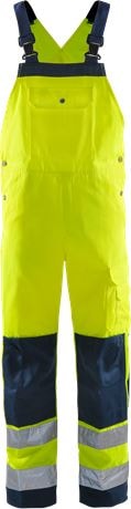 Fristads Høy synlighet selebukse cl 2 1001 TH Hi-Vis Oransje / Marineblå D120