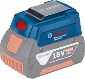 Bosch Ladeaggregat GAA 18V-24 Professional med batteriadapter GAA 18V-24 (1 600 A00 J61)