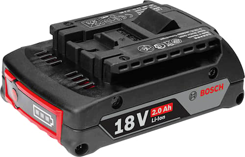 Bosch Batteri GBA 18V 2.0Ah Professional med tilbehør