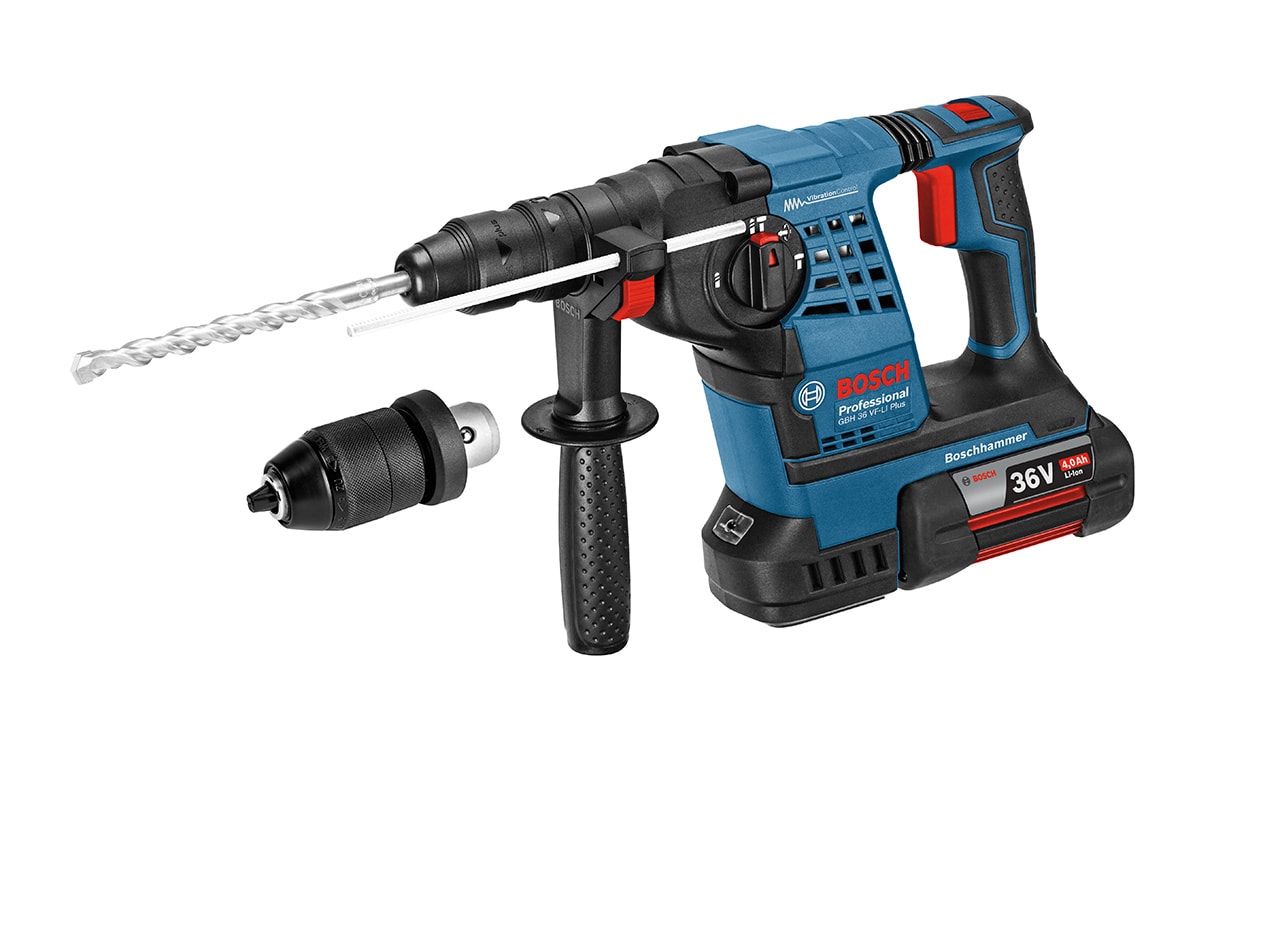 Bosch GBH36Vf-Li Plus Solo Lbox Bohrhammer