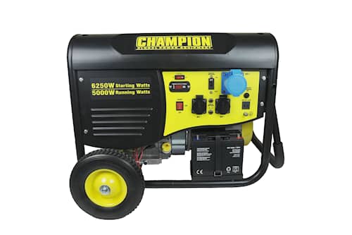 Champion aggregat CPG6500E2 5,5 kW 1-fase bensin med fjernstart
