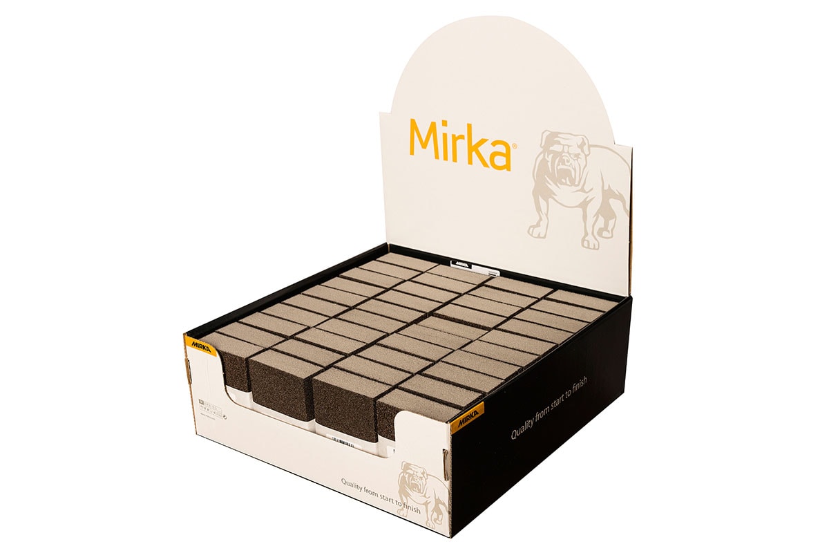 Mirka Slipsvamp 100x70x28mm 60/100 M/F 40-pack