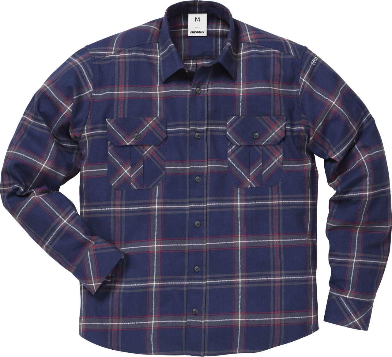 Fristads Flanell skjorte 7421 MSF Svart 3XL