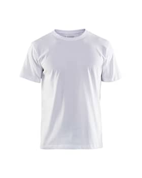 Blåkläder 3302-1030 T-shirt 10-pack Vit XXL