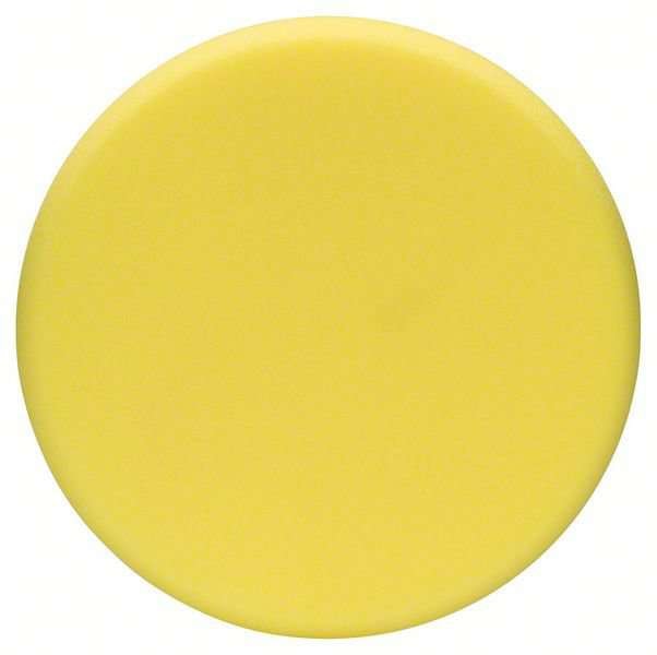 Bosch Skumgummiskive hard (gul), Ø 170 mm