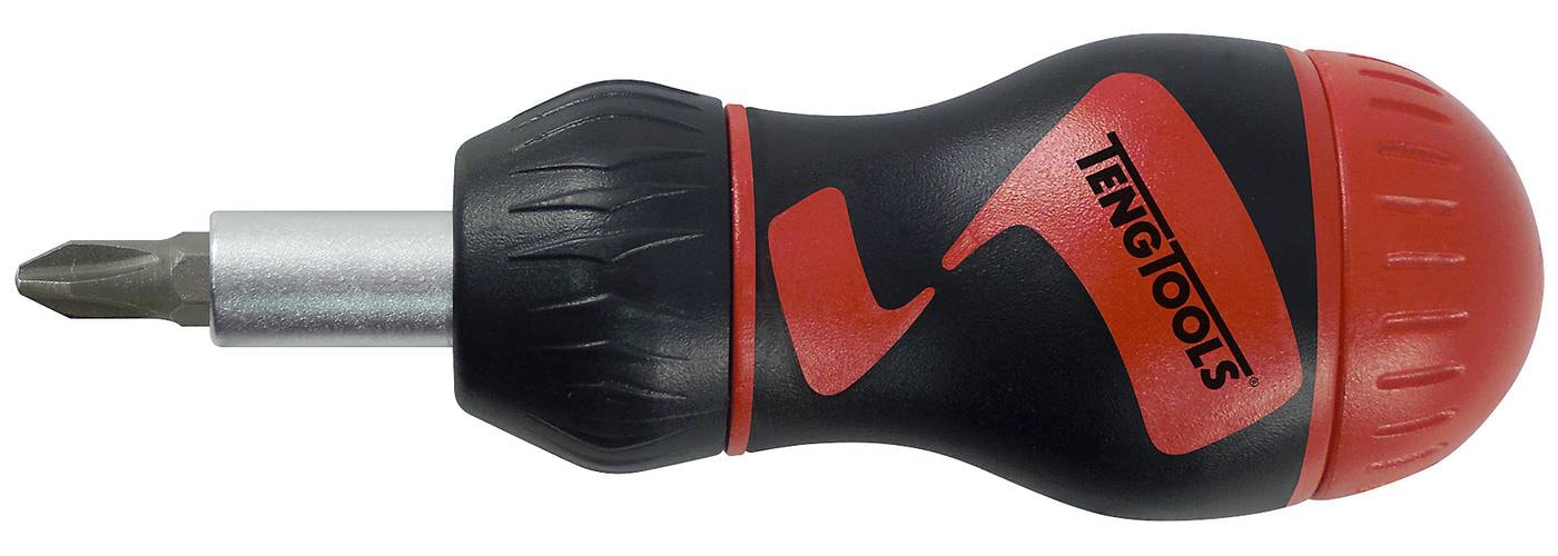 Teng Tools Stubby-räikkäruuvitaltta MDR908S